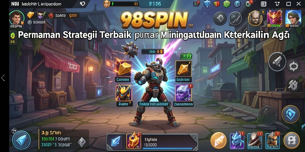 Tampilan gameplay mendebarkan dalam <strong>98SPIN</strong> yang penuh strategi.