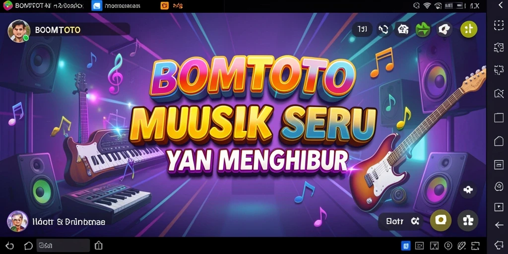Gameplay seru dan interaktif di BOMTOTO dengan berbagai pilihan lagu.