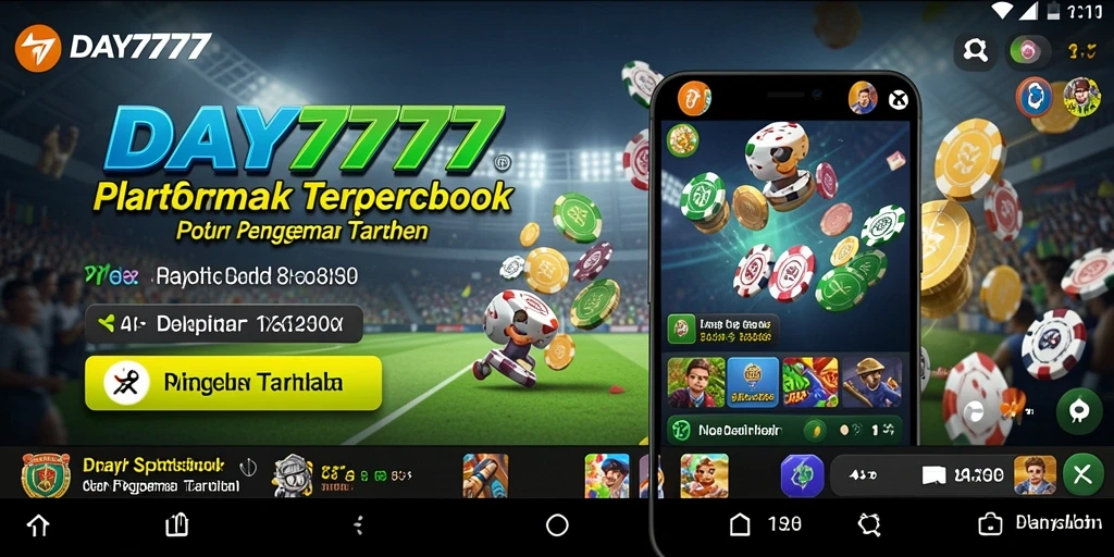 Tampilan gameplay Sportsbook yang menarik di DAY777.