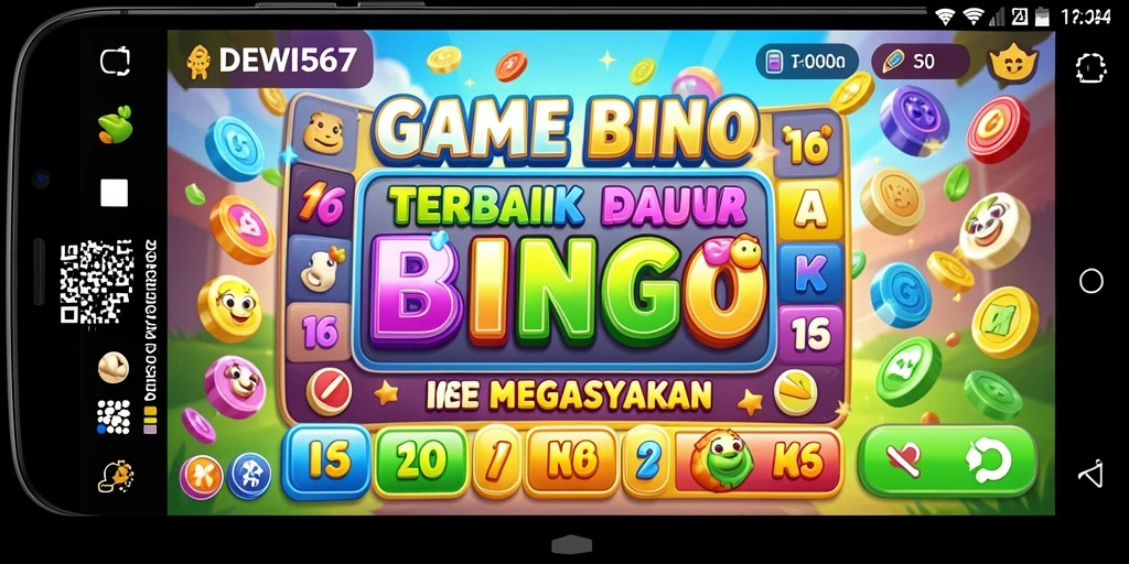 Screenshot DEWI567 memperlihatkan gameplay Bingo yang seru dan interaktif.