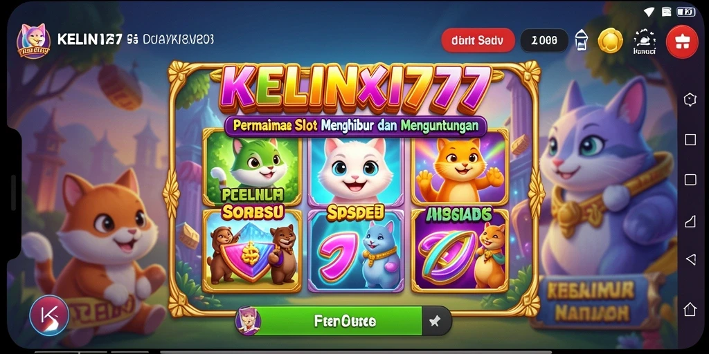 Gameplay Slot yang menarik di KELINCI777 dengan berbagai tema.