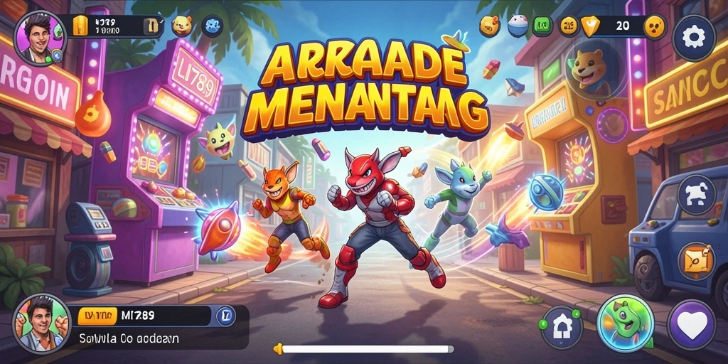 Tampilan gameplay LI789 yang menggugah semangat bermain.