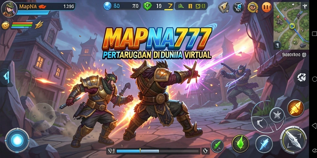 Tampilan menarik dari gameplay pertarungan MAPNA777.