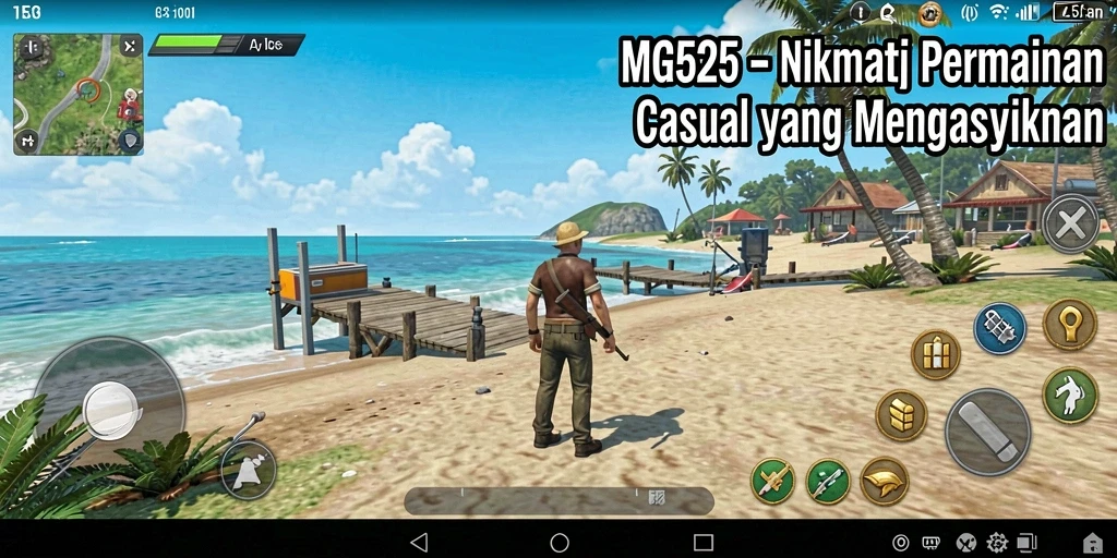 Tangkapan layar gameplay MG525 yang menunjukkan keseruan permainan Casual.
