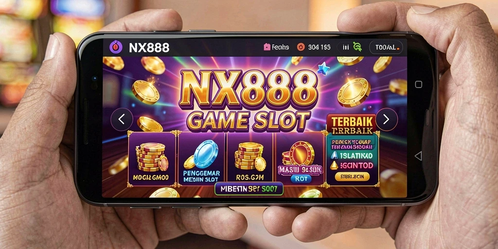 Tampilan menarik dari gameplay Slot NX888 yang mendebarkan.