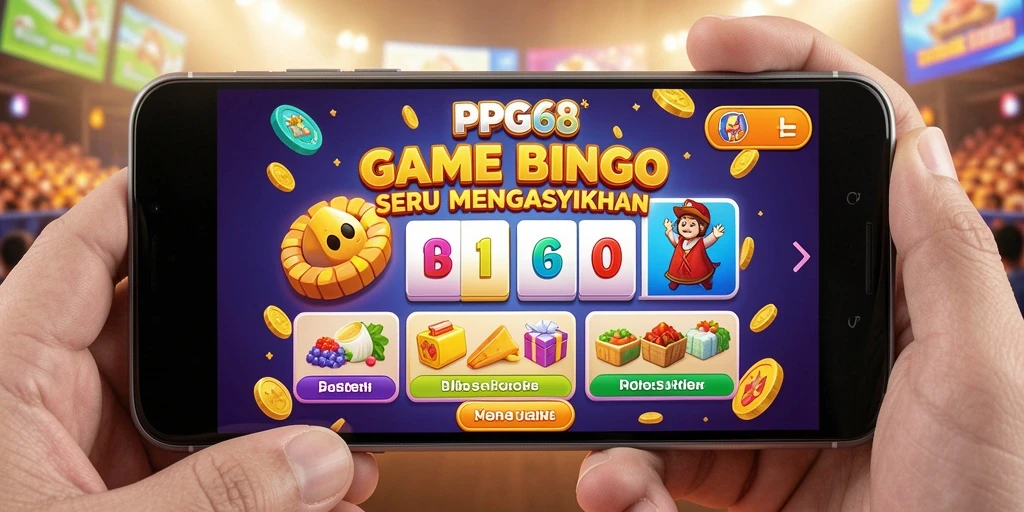 Tampilan gameplay PGG68 yang seru saat bermain Bingo.